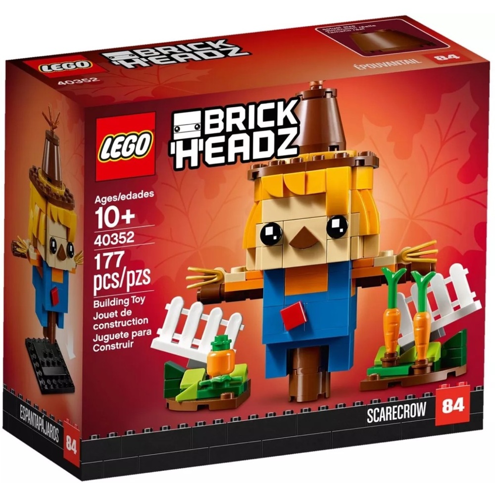 LEGO BRICKHEADZ #40352 THANKSGIVING SCARECROW No.084 NISB